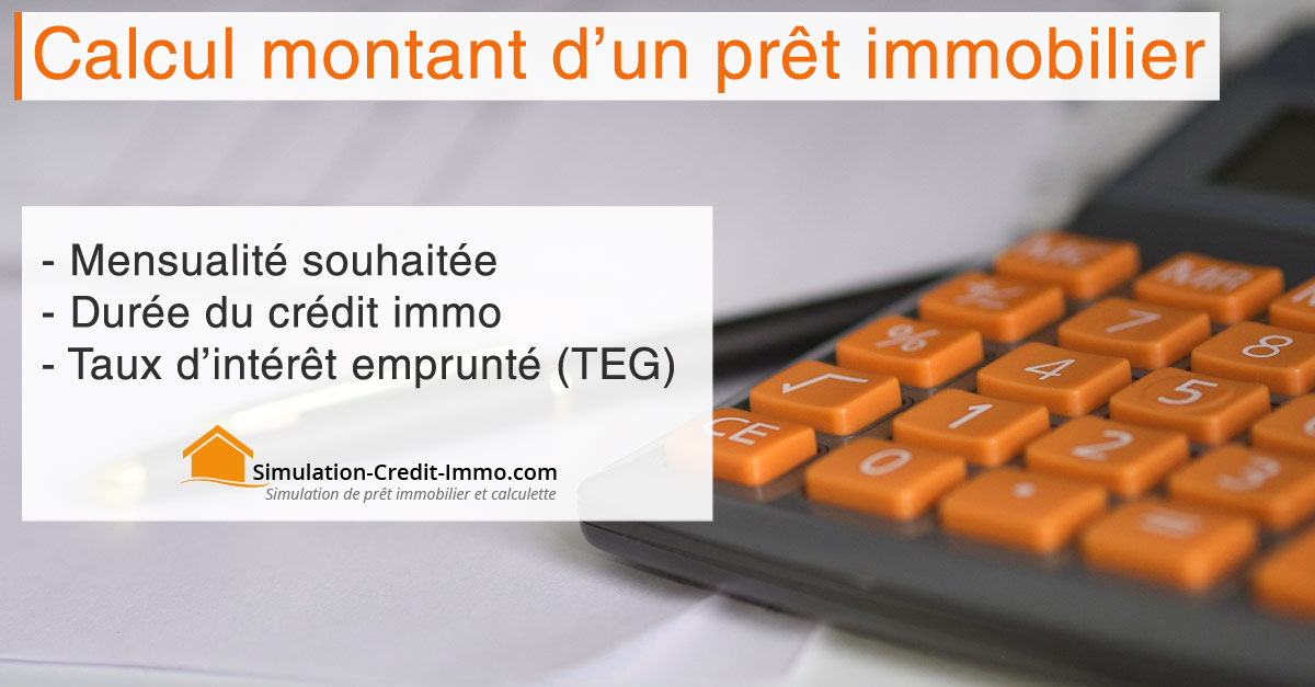 calcul-montant-pret-immobilier