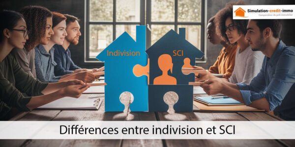 Différences entre indivision et SCI