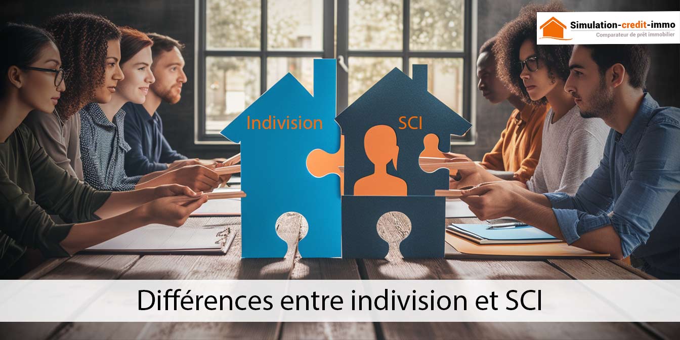 Différences entre indivision et SCI